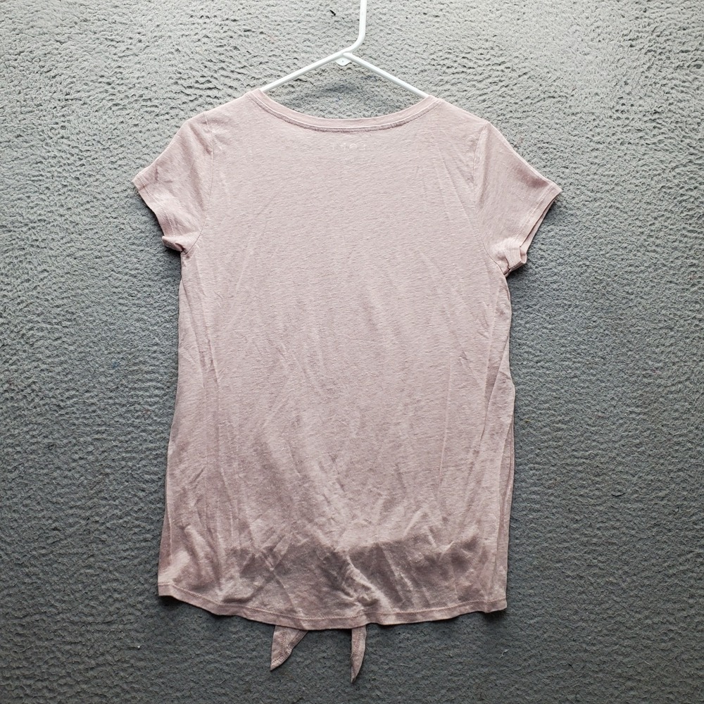 Lot of 3 Loft Lou & Grey T-Shirt Top Womens Small Multi Short Sleeve Twist Hem - Picture 3 of 14